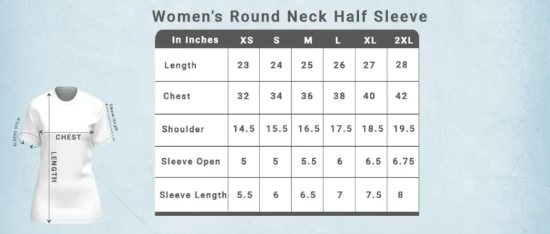 Daisy Women Round Neck Half Sleeve T-Shirt - House of ViDi