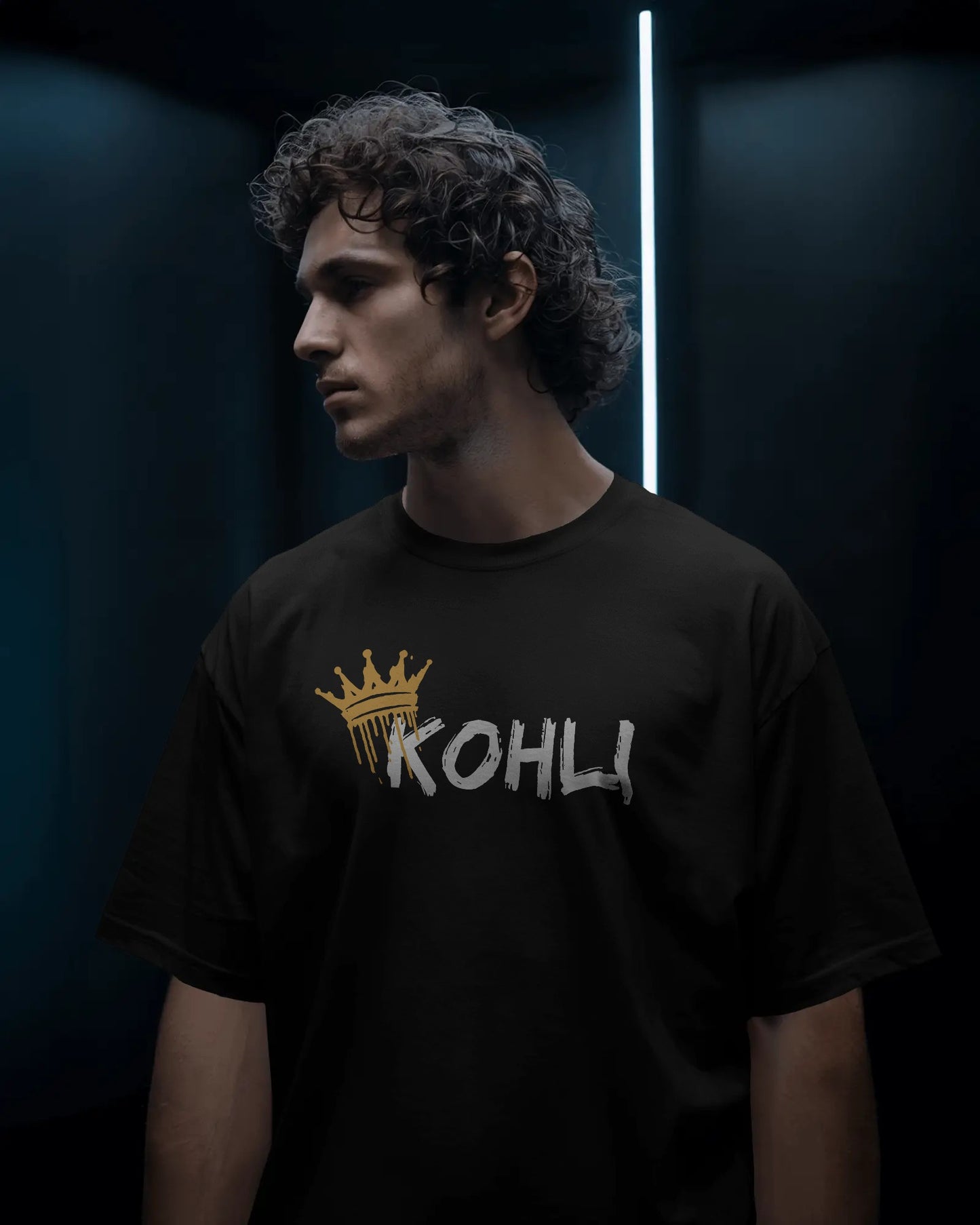 King Kohli T-Shirt – Unisex Cotton Tee for True Cricket Royalty Fans