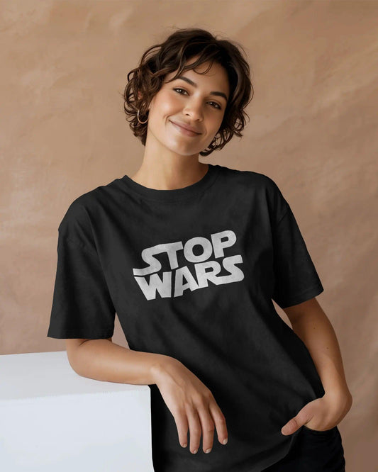 Stop Wars T-Shirt – Wear Peace. Speak Humanity. - House of ViDi