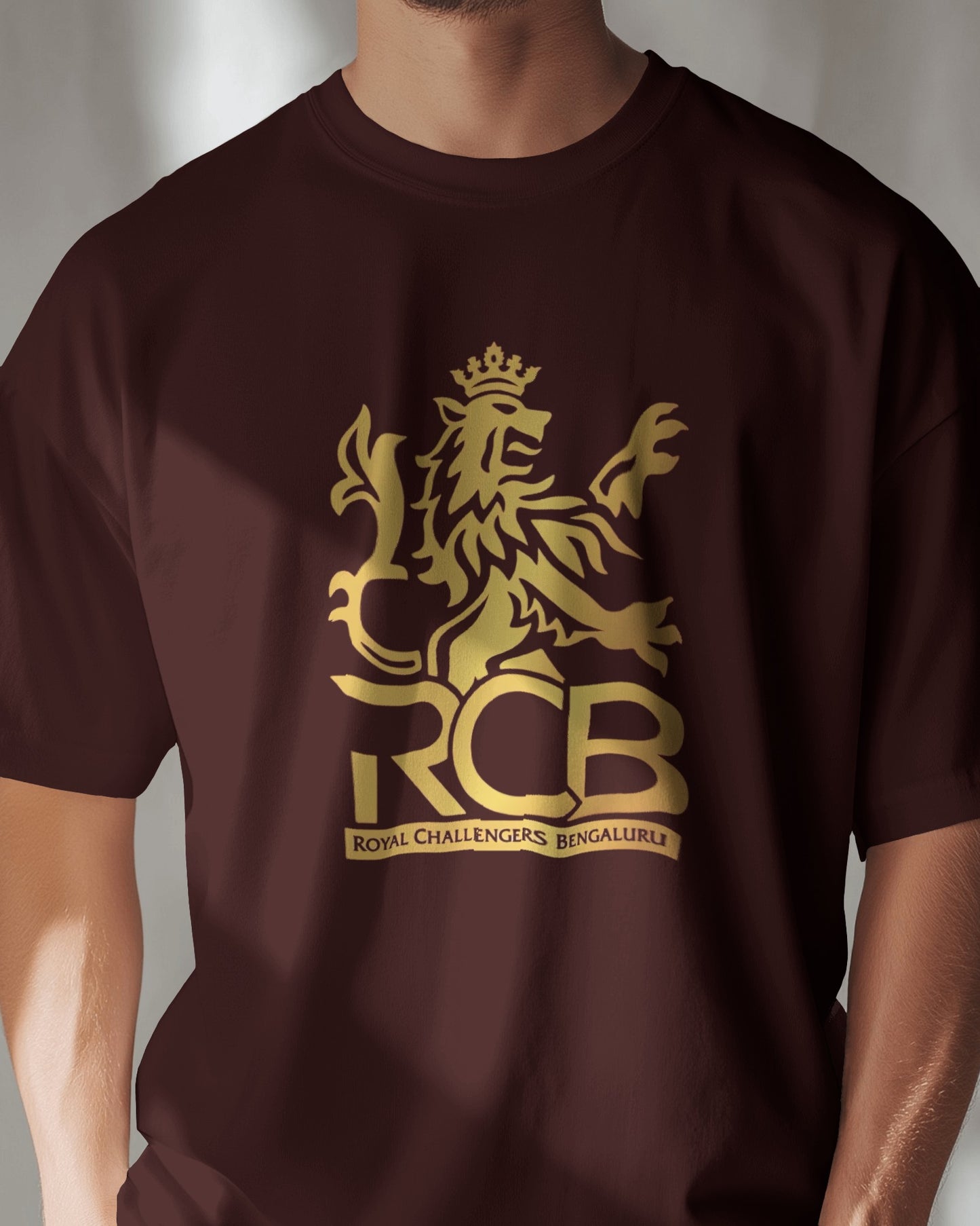 RCB Fan T-Shirt – Royal Challengers Bangalore Official-Inspired Unisex Cotton T-Shirt | For True RCB Cricket Fans