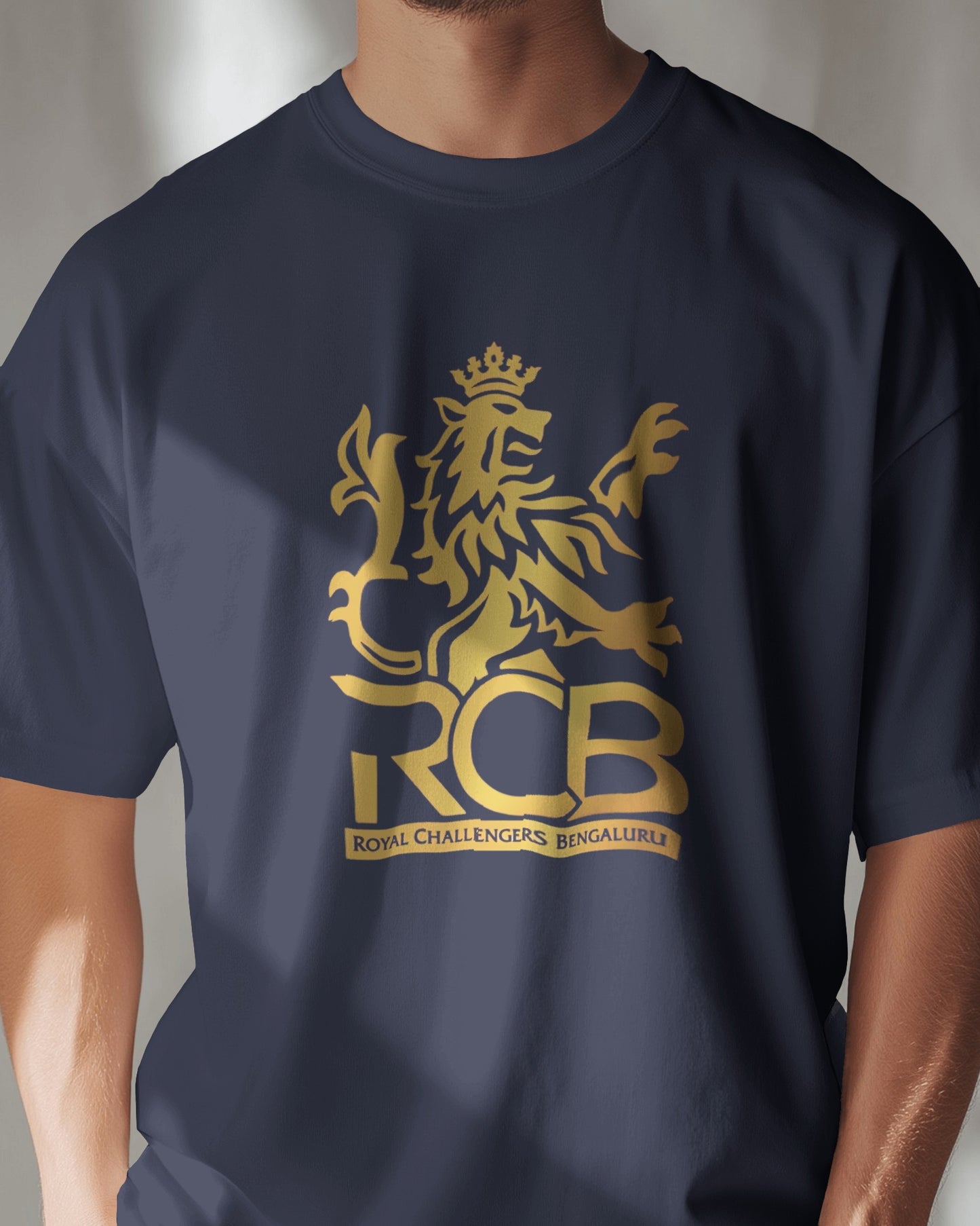 RCB Fan T-Shirt – Royal Challengers Bangalore Official-Inspired Unisex Cotton T-Shirt | For True RCB Cricket Fans