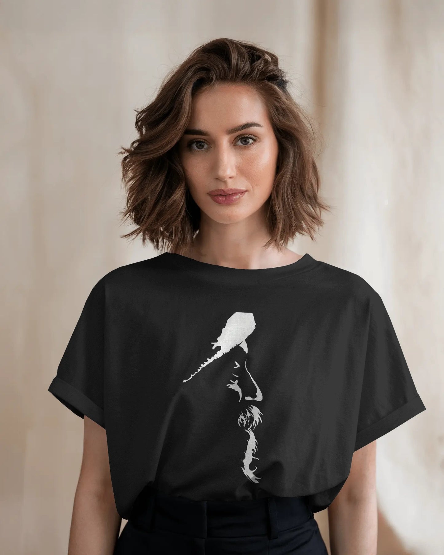 Osho Unisex T-shirt – Minimalist Spiritual Design | House of ViDi