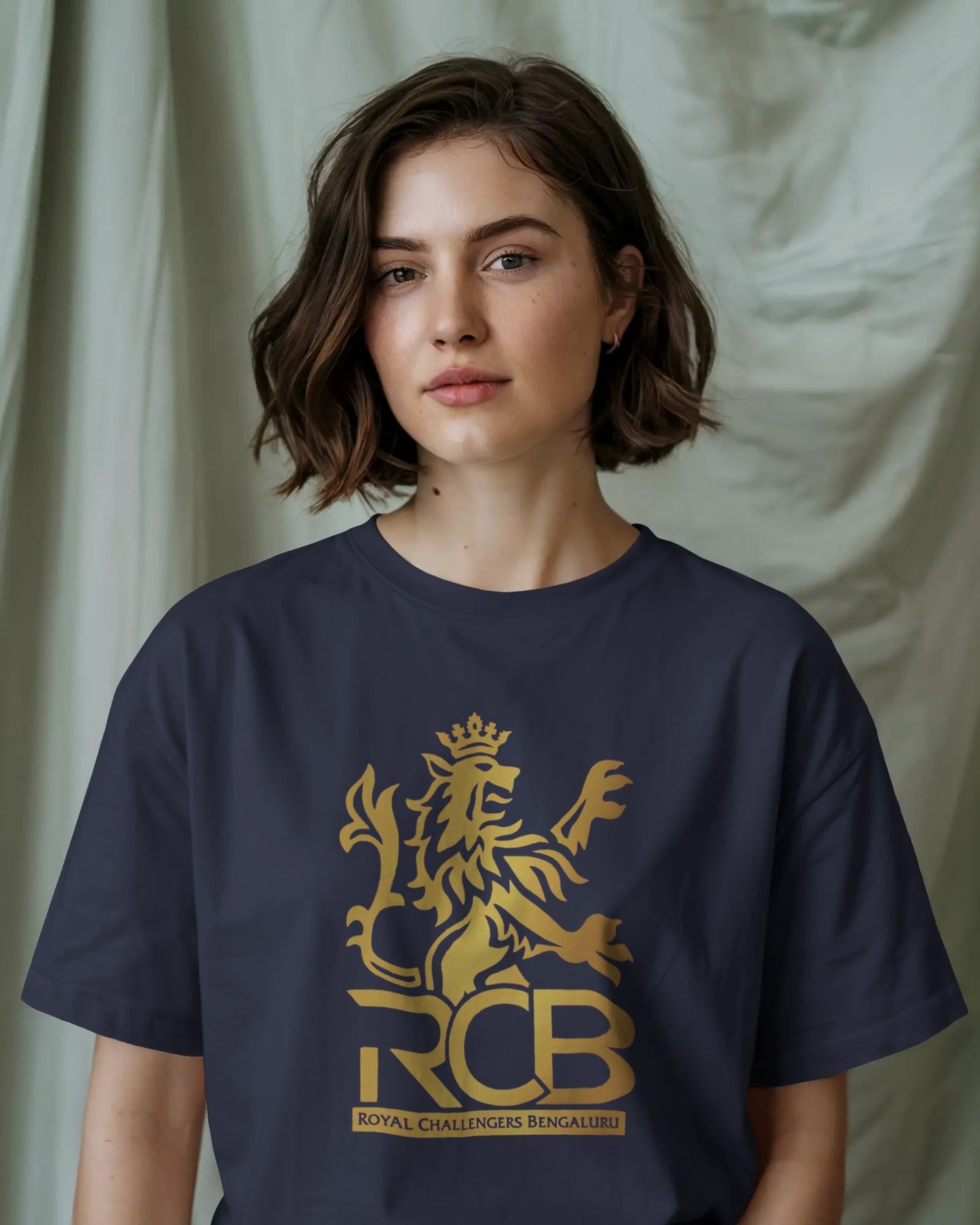 RCB Fan T-Shirt – Royal Challengers Bangalore Official-Inspired Unisex Cotton T-Shirt | For True RCB Cricket Fans
