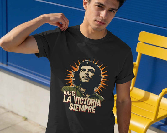 Hasta La Victoria Siempre Che Guevara Unisex Classic T-Shirt | Revolutionary Graphic Tee