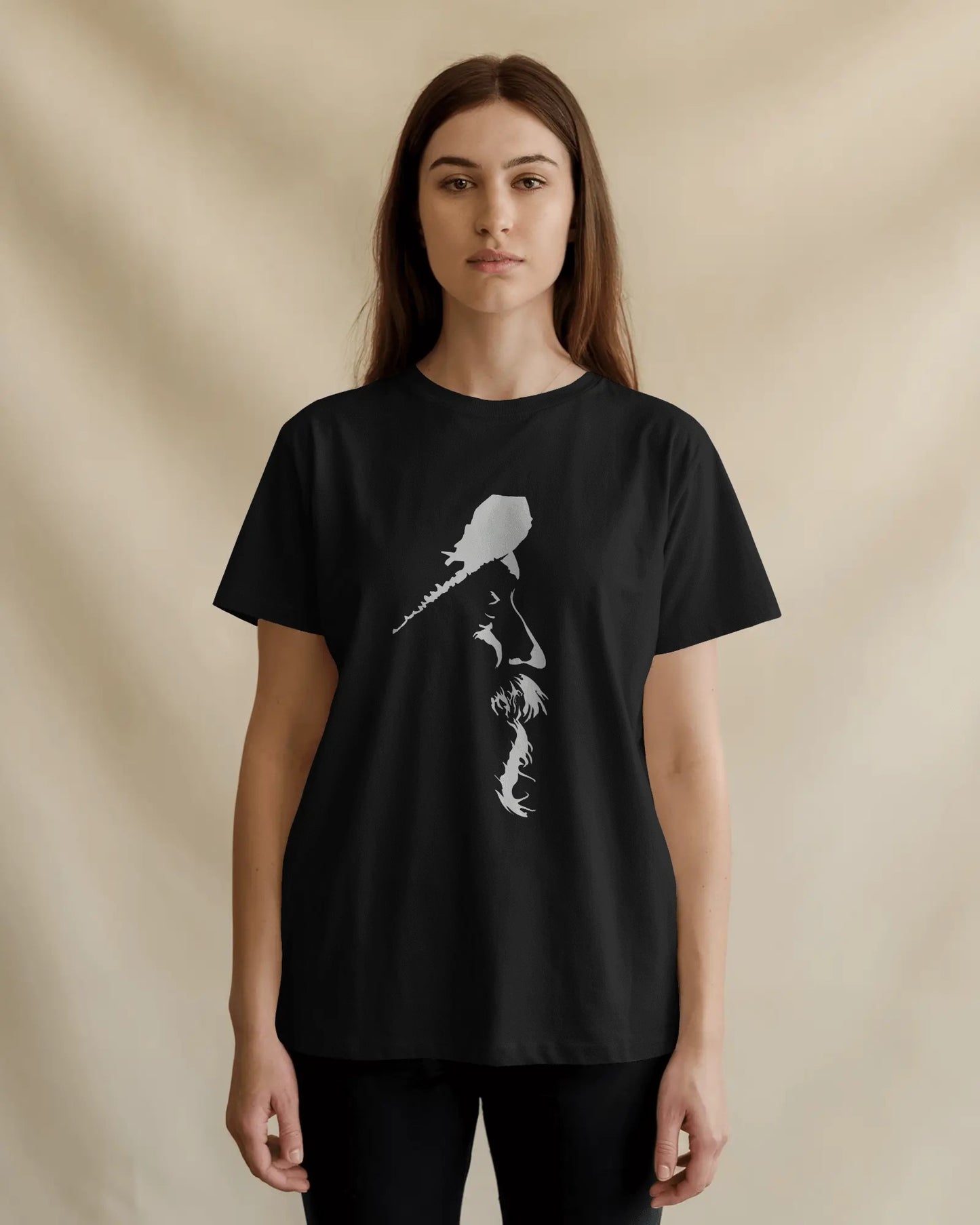 Osho Unisex T-shirt – Minimalist Spiritual Design | House of ViDi