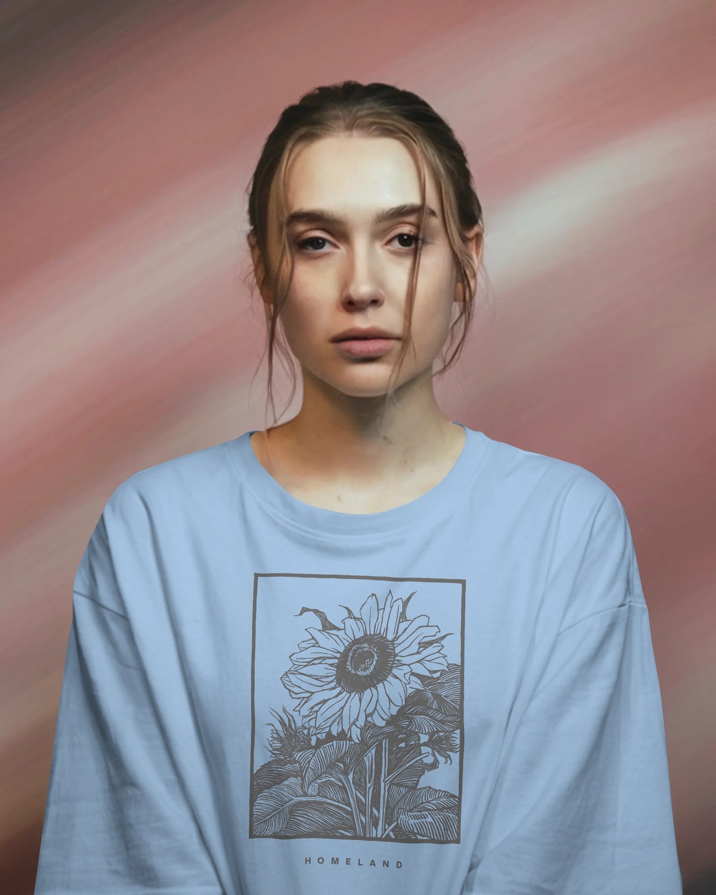 Homeland Sunflower Oversized T-shirt