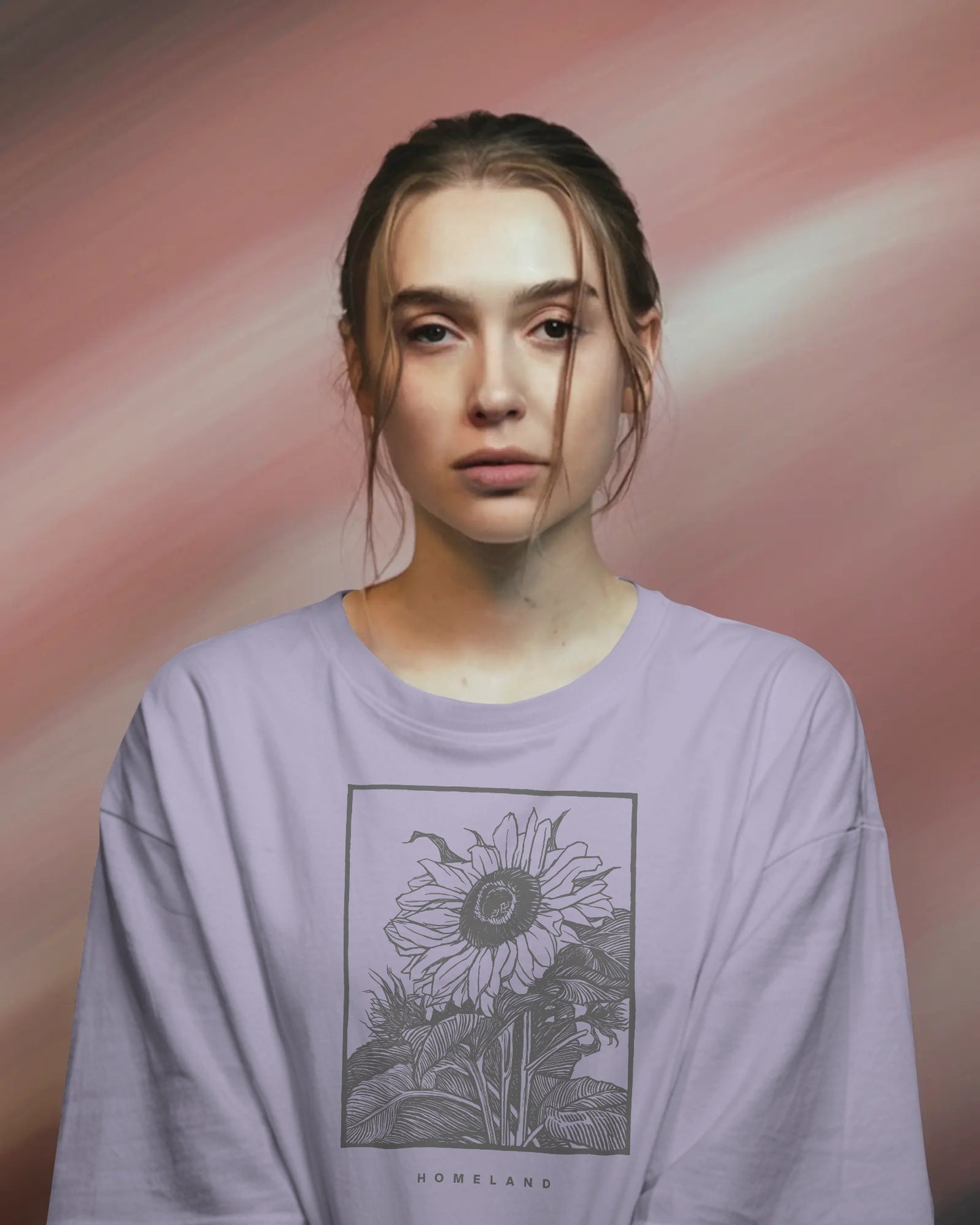 Homeland Sunflower Oversized T-shirt