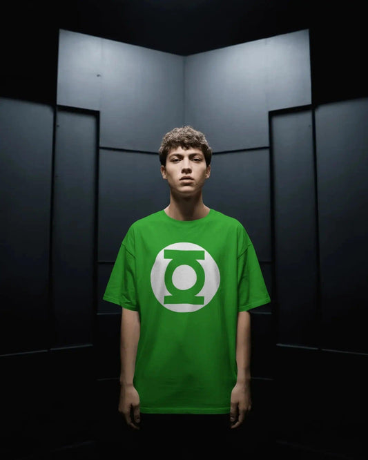 Green Lantern Logo T-Shirt | DC Comics Superhero Unisex Graphic Tee – House of ViDi - House of ViDi