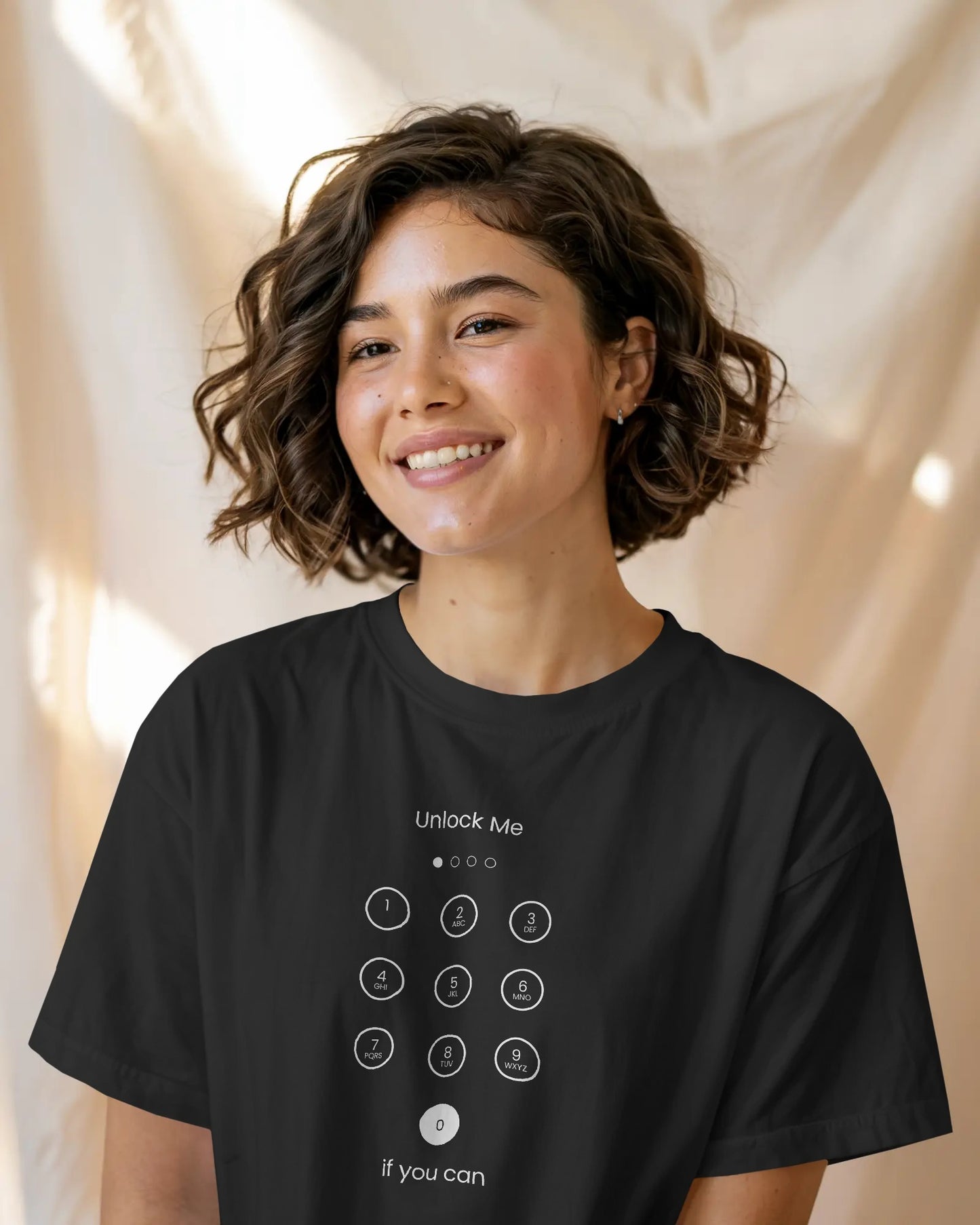 Unlock Me Unisex Classic T-Shirt | Fun Graphic Half Sleeve Tee - House of ViDi