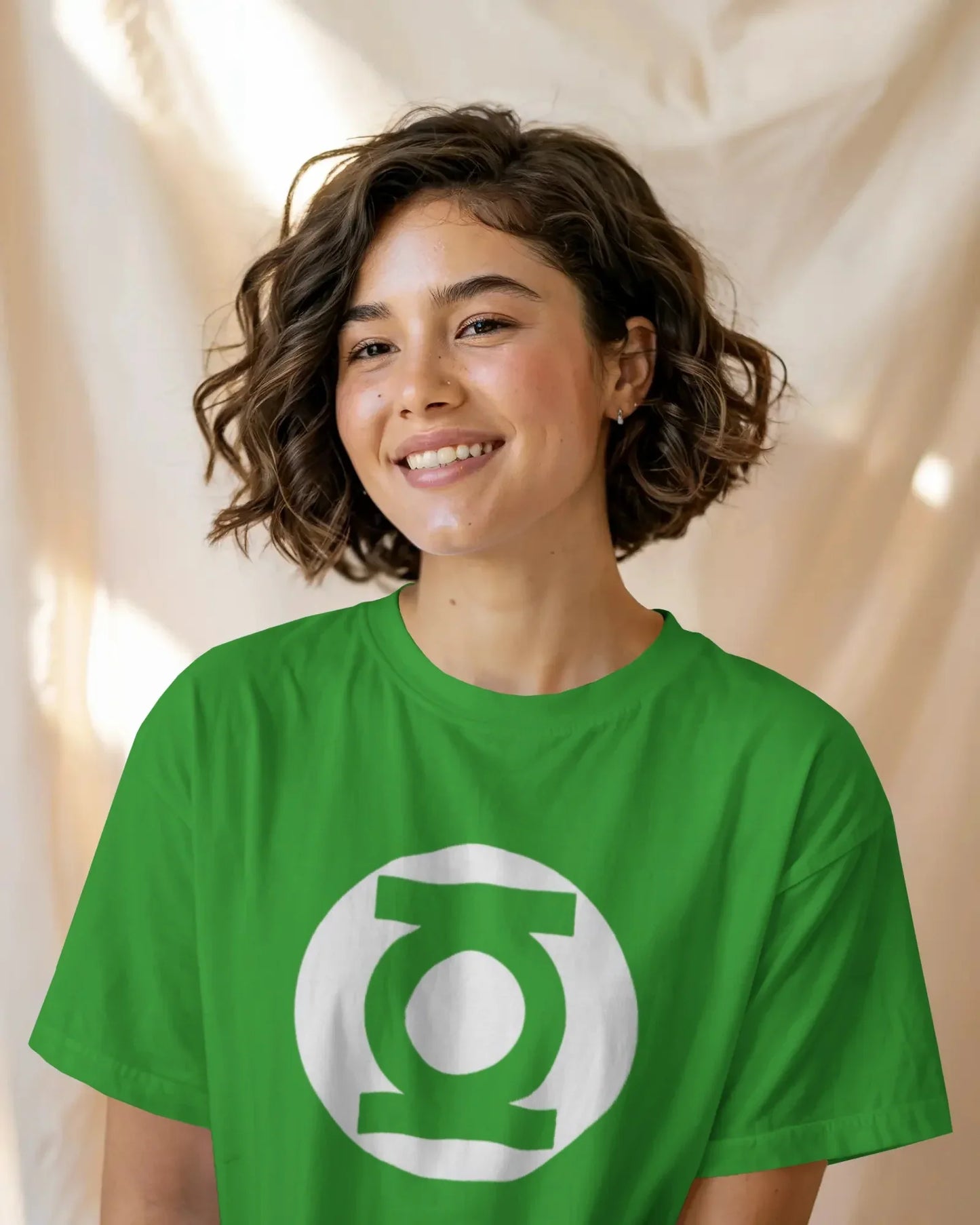 Green Lantern Logo T-Shirt | DC Comics Superhero Unisex Graphic Tee – House of ViDi - House of ViDi