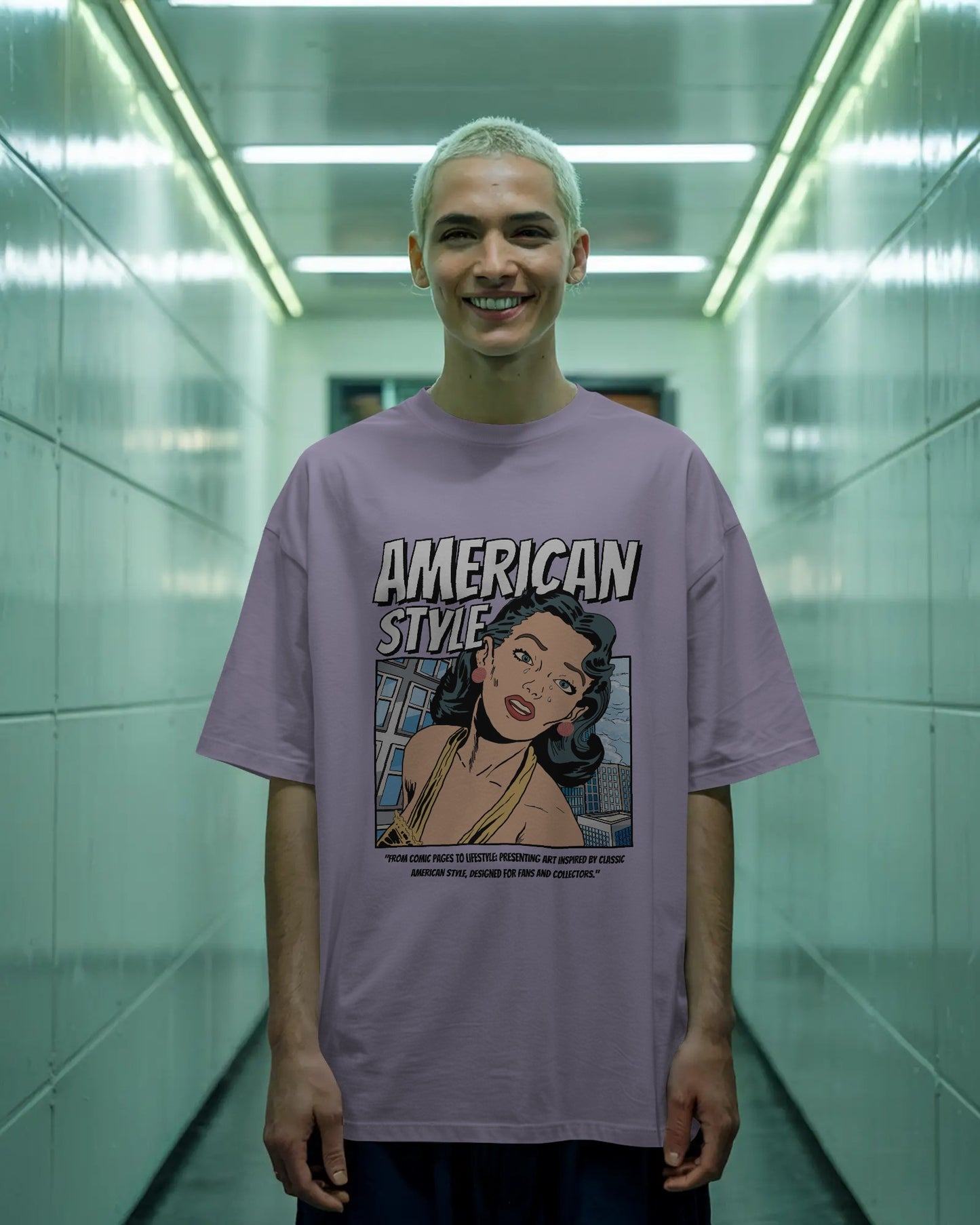 American Style Oversized T-shirt