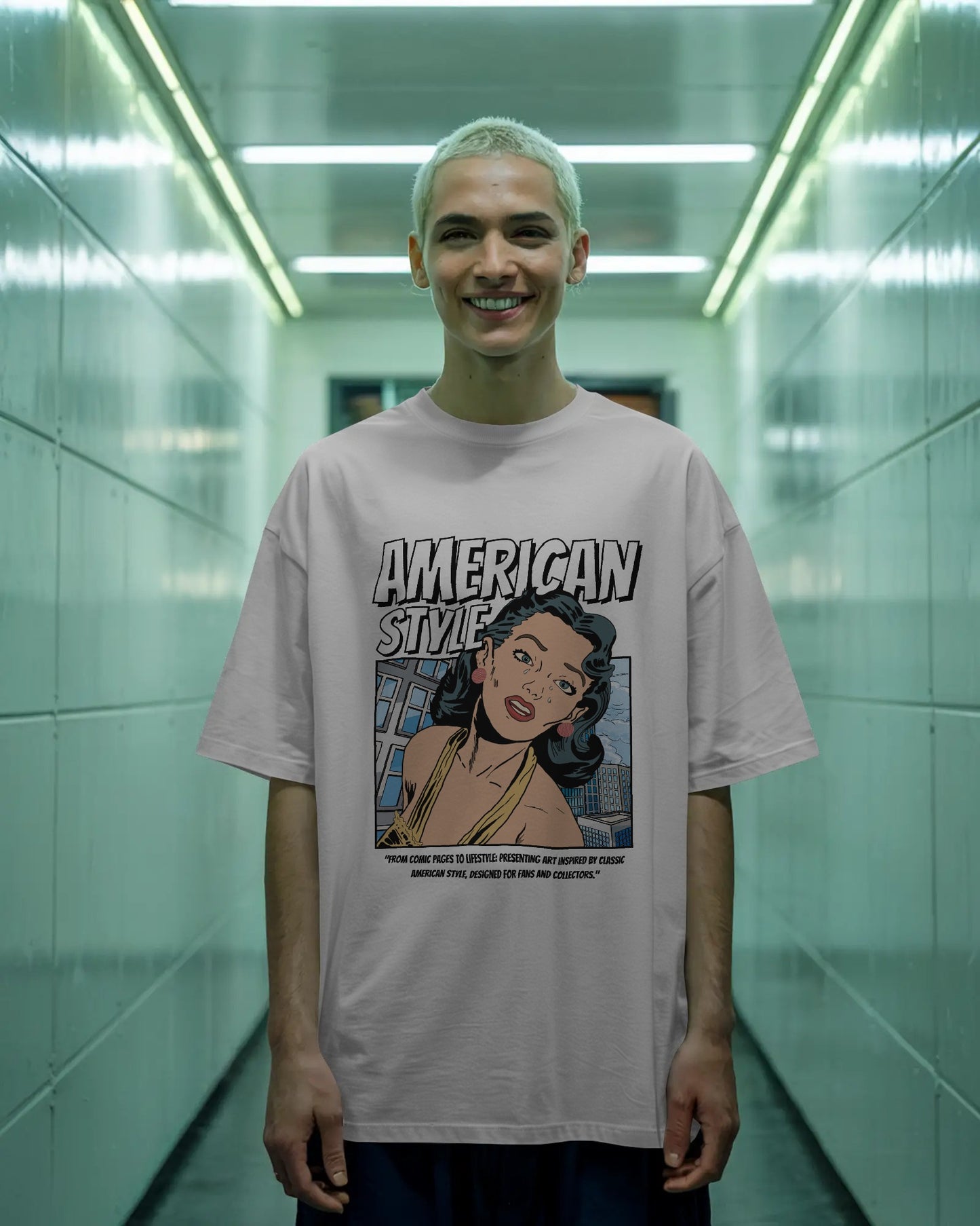 American Style Oversized T-shirt