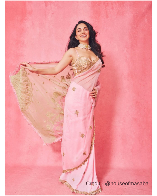 Kiara Advani Just Made the Saree the Internet's New Obsession