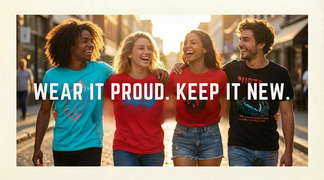 Printed T‑Shirt Care Guide: How to Make Your Favorite Tee Last Longer - House of ViDi