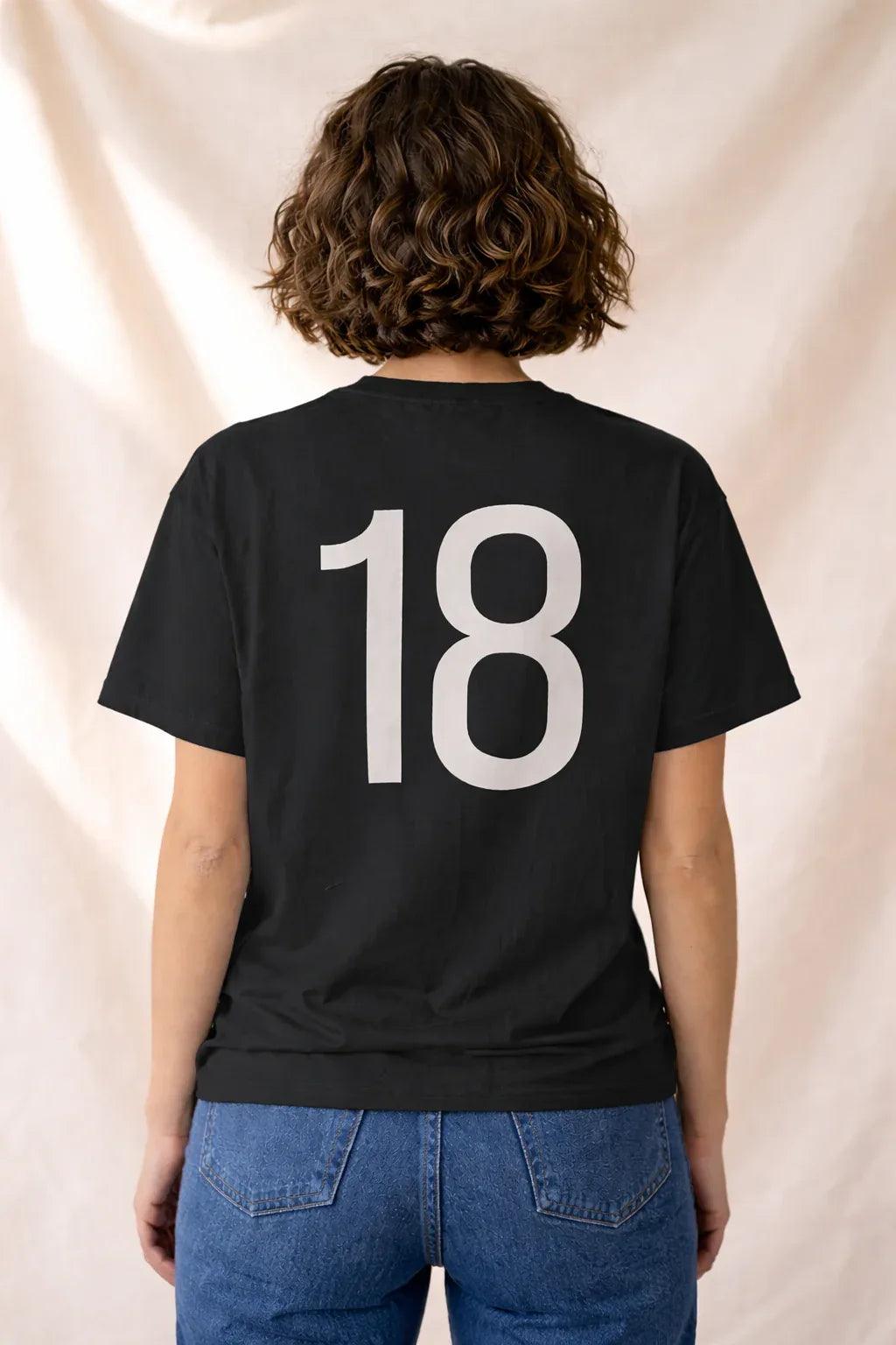 Smriti Mandhana Fan T-Shirt – Smriti-fied 18 Unisex Cotton Cricket Tee - House of ViDi