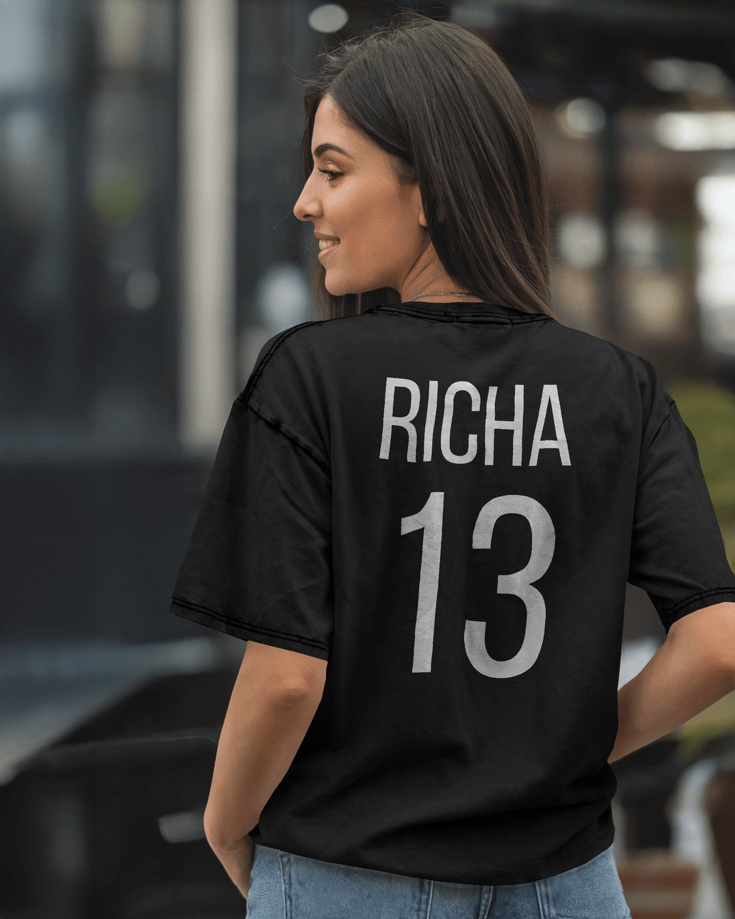 Richa Ghosh 13 Power Finisher Fan Jersey Style T-Shirt – Unisex Cricket Edition - House of ViDi