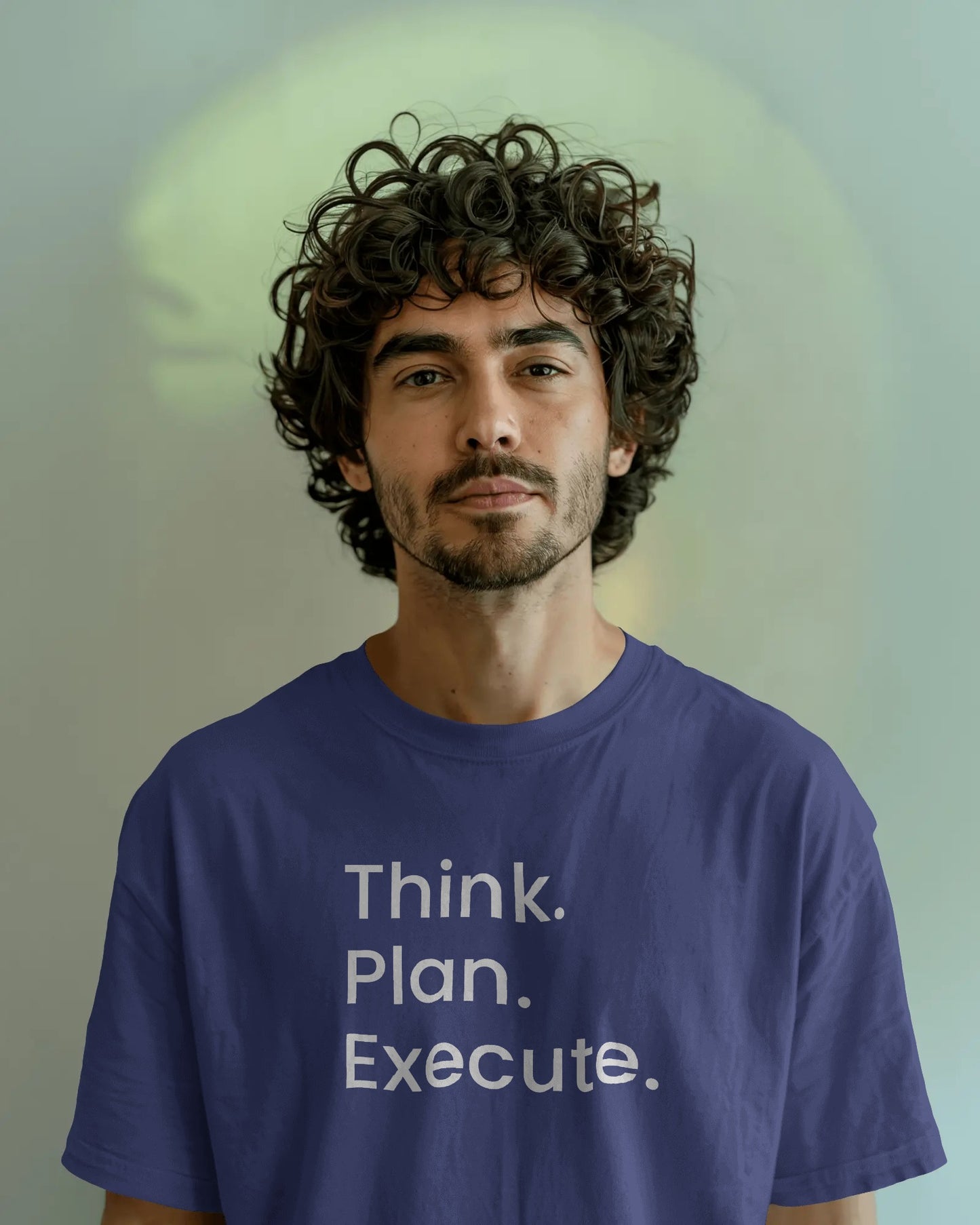 Think Plan Execute T-Shirt – Minimal Motivation Quote Unisex Cotton Tee | Classic Everyday Wear