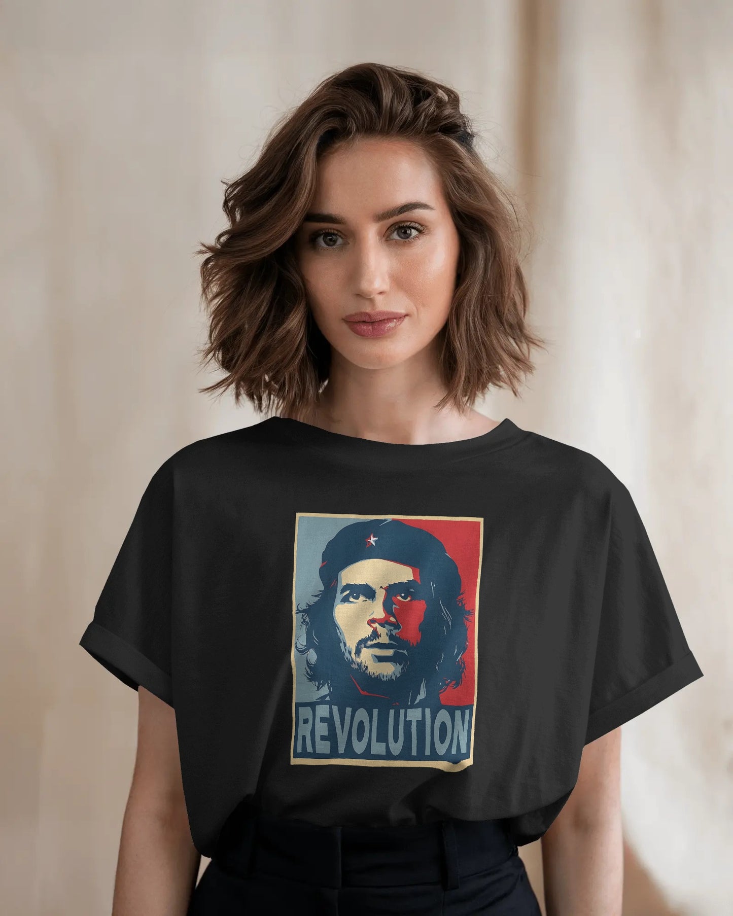 Che Guevara Revolution T-Shirt | Vintage Rebel Art | Unisex Classic Cotton Tee
