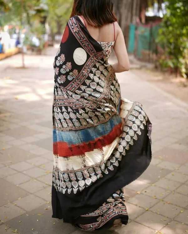 Premium Japan Satin Silk Semi Gajji Saree – Soft, Lightweight & Effortlessly Elegant