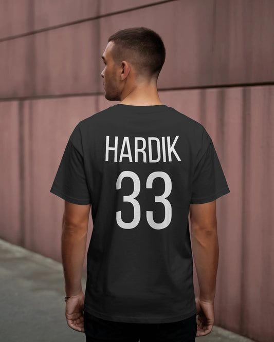 Hardik 33 Power Play Fan Jersey Style T-Shirt – Unisex Cricket Edition - House of ViDi