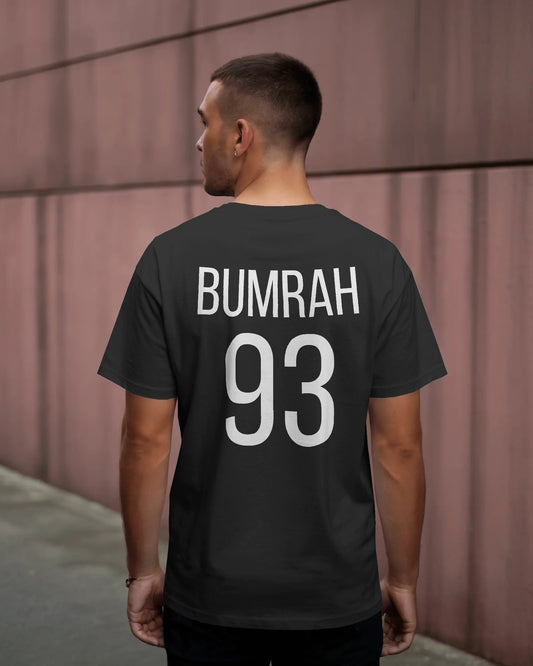 Bumrah 93 Yorker King Fan Jersey Style T-Shirt – Unisex Cricket Edition - House of ViDi