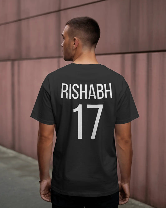 Rishabh Pant 17 Fearless Edition Fan Jersey Style T-Shirt – Unisex Cricket Wear - House of ViDi