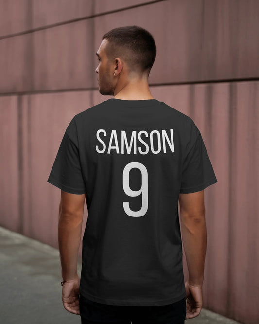Sanju Samson 9 Royal Stroke Fan Jersey Style T-Shirt – Unisex Cricket Wear - House of ViDi