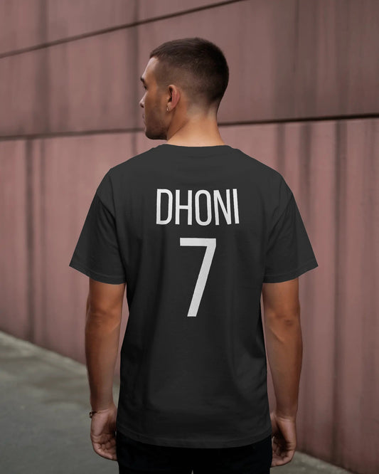 Dhoni 7 Fan Jersey Style T-Shirt – Unisex Cricket Legend Edition - House of ViDi