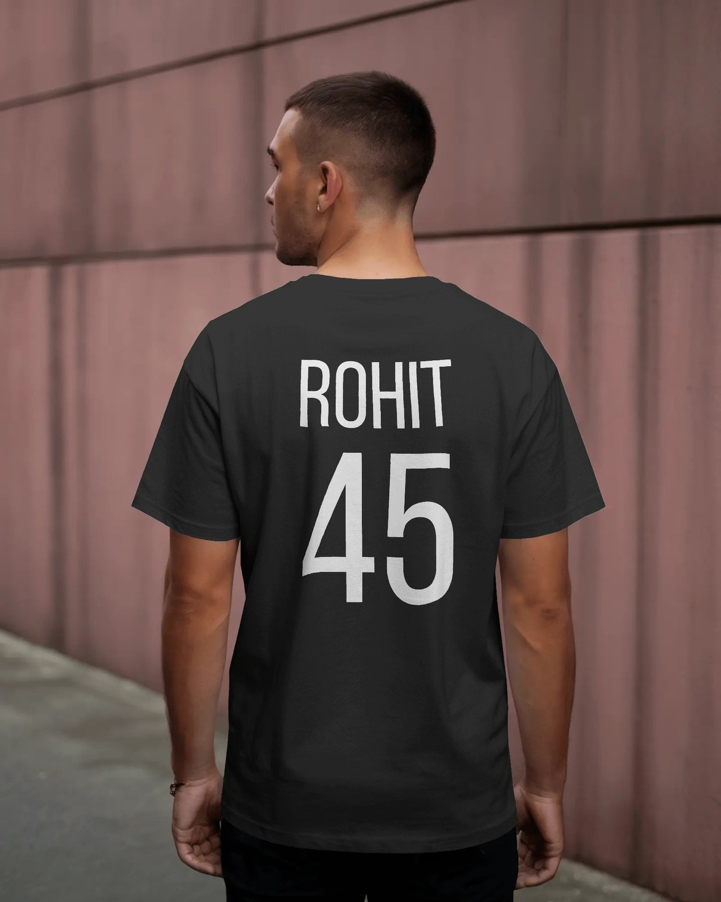 Rohit 45 Fan Jersey Style T-Shirt – Unisex Cricket Edition - House of ViDi
