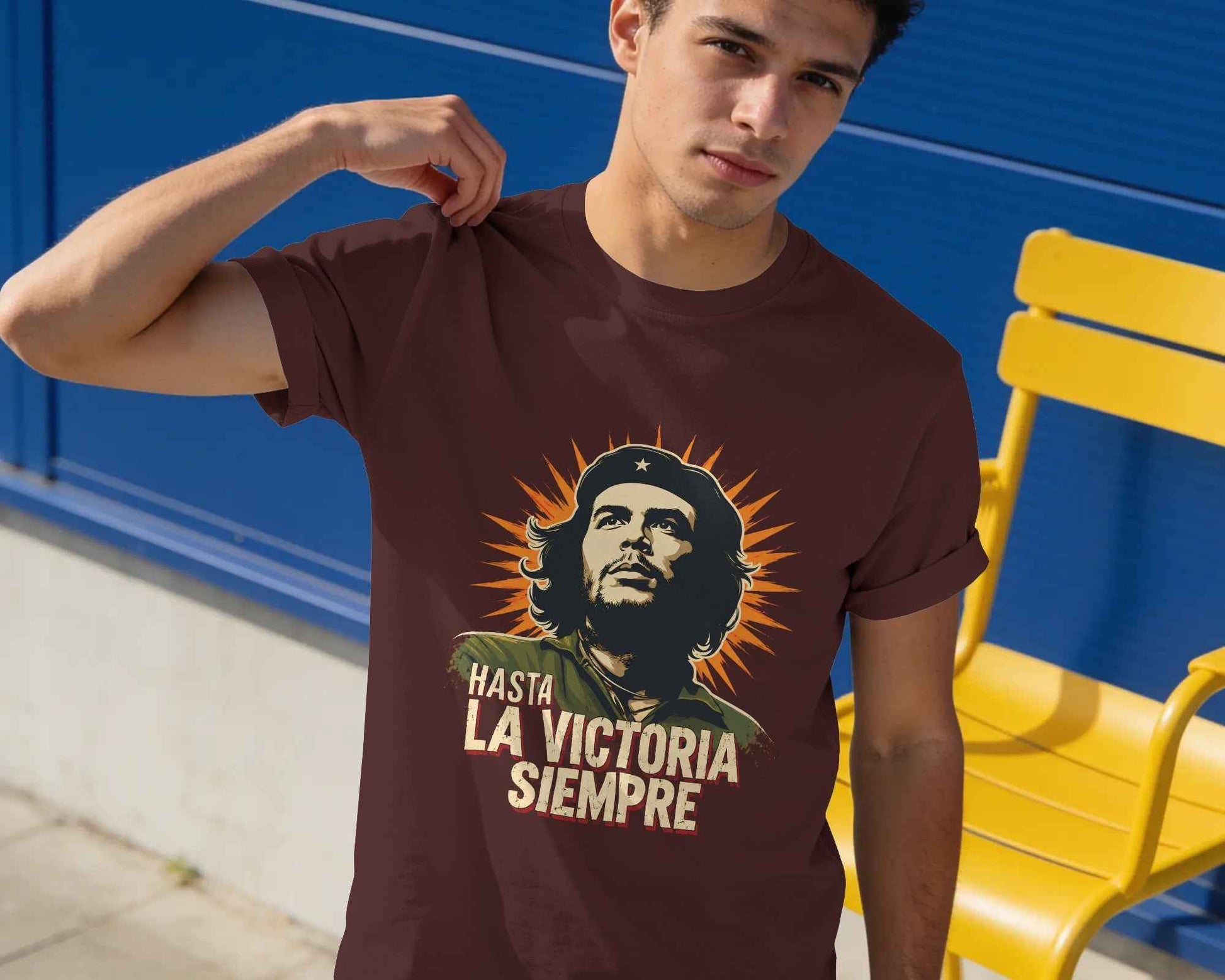 Hasta La Victoria Siempre Che Guevara Unisex Classic T-Shirt | Revolutionary Graphic Tee