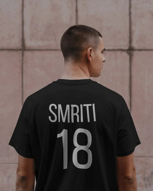 Smriti Mandhana #18 Unisex Cotton T-Shirt - House of ViDi