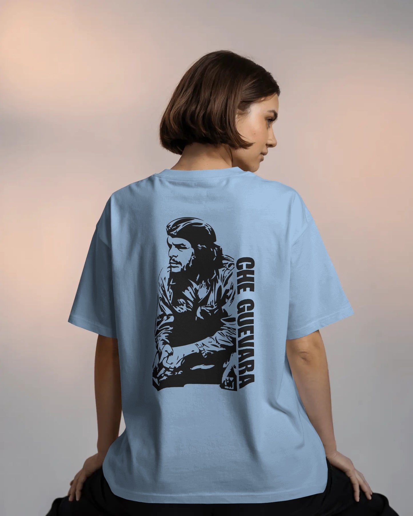 Che Guevara Iconic Portrait – Unisex Oversized T-Shirt | Rebel. Visionary. Timeless.