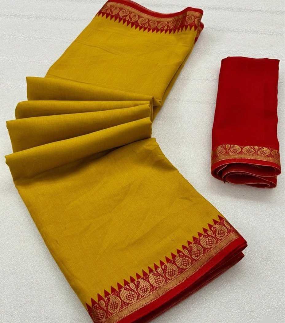 Red Dola Silk Kalamkari Inspired Designer Saree with Zari Woven Blouse - House of ViDi