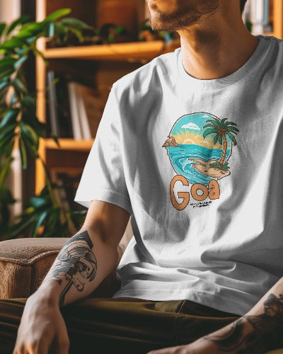 Beach Mode On – Goa Graphic Unisex T-Shirt
