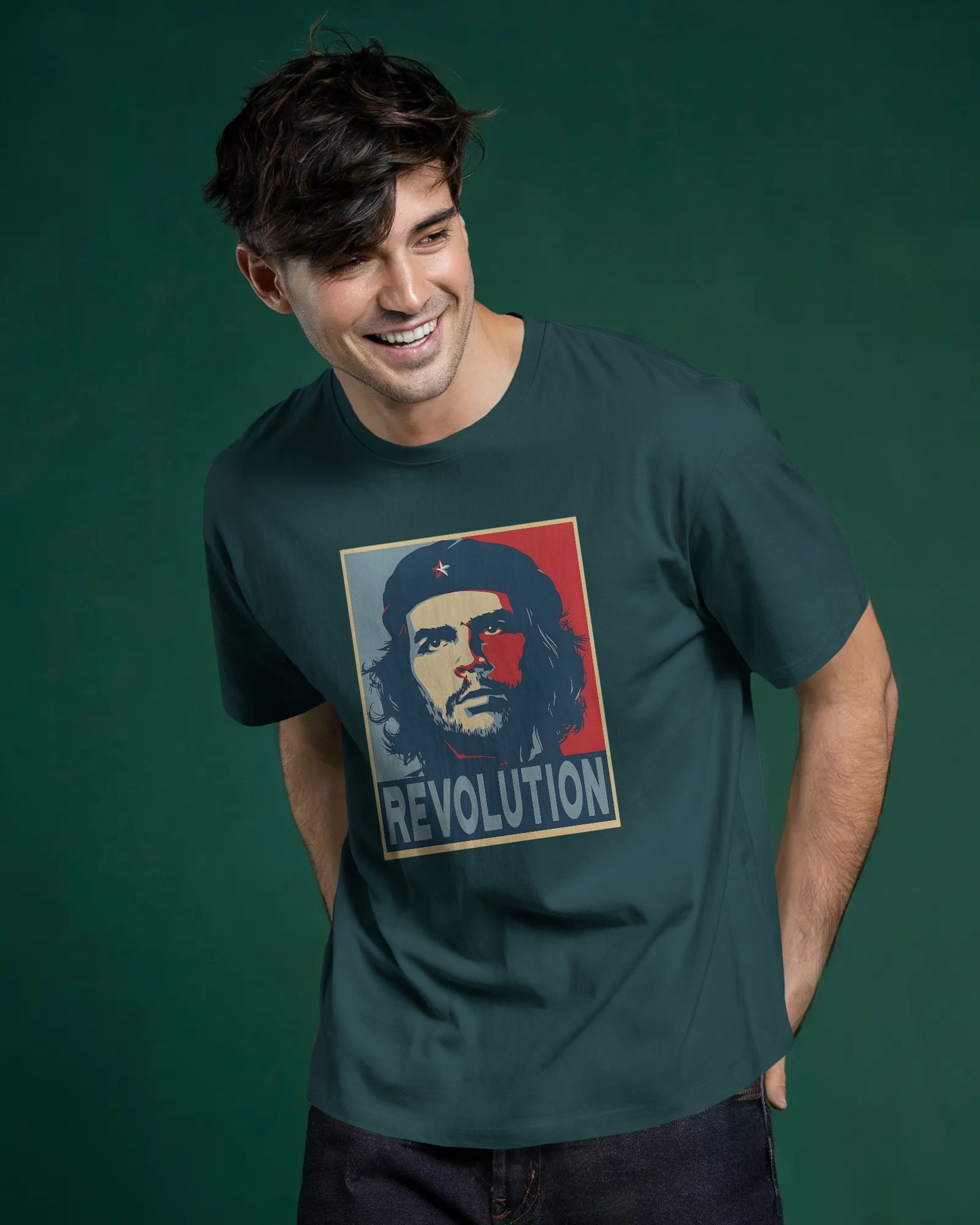 Che Guevara Revolution T-Shirt | Vintage Rebel Art | Unisex Classic Cotton Tee