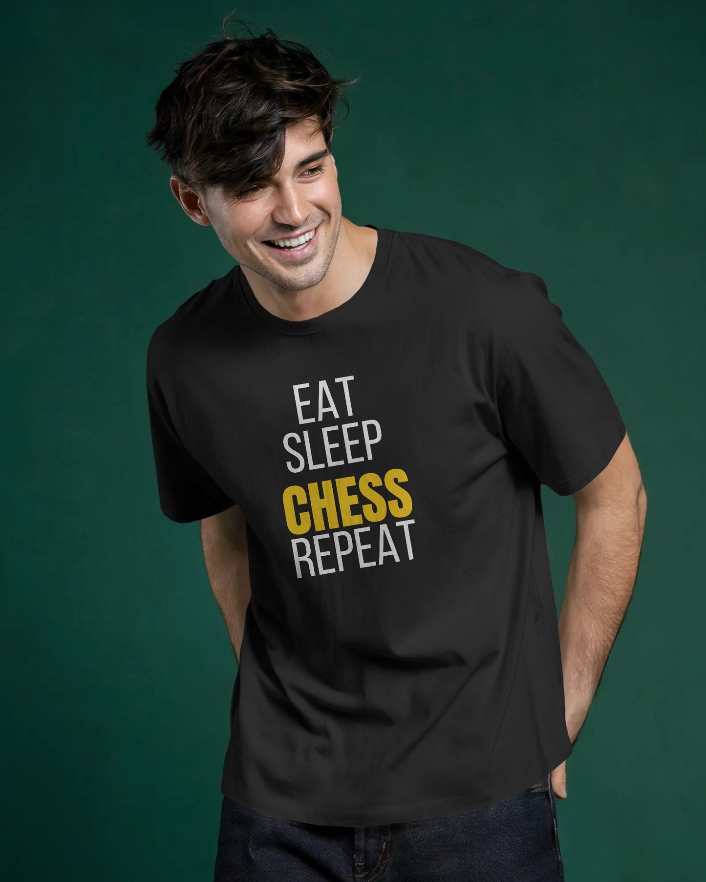 Eat Sleep Chess Repeat Classic T-shirt | Unisex Chess Lovers Tee | House of ViDi