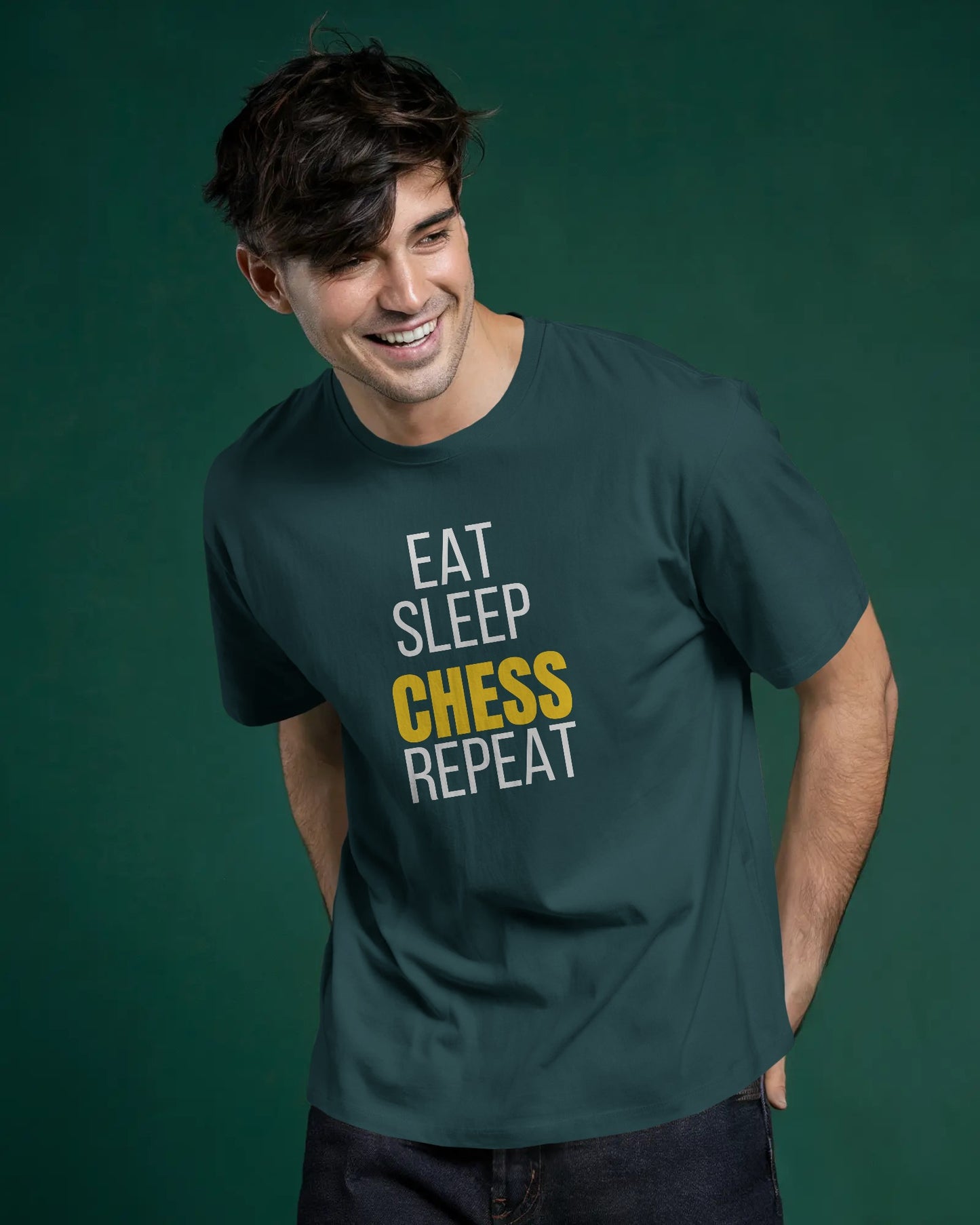 Eat Sleep Chess Repeat Classic T-shirt | Unisex Chess Lovers Tee | House of ViDi