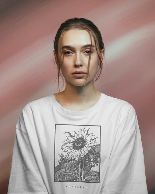 Homeland Sunflower Oversized T-shirt