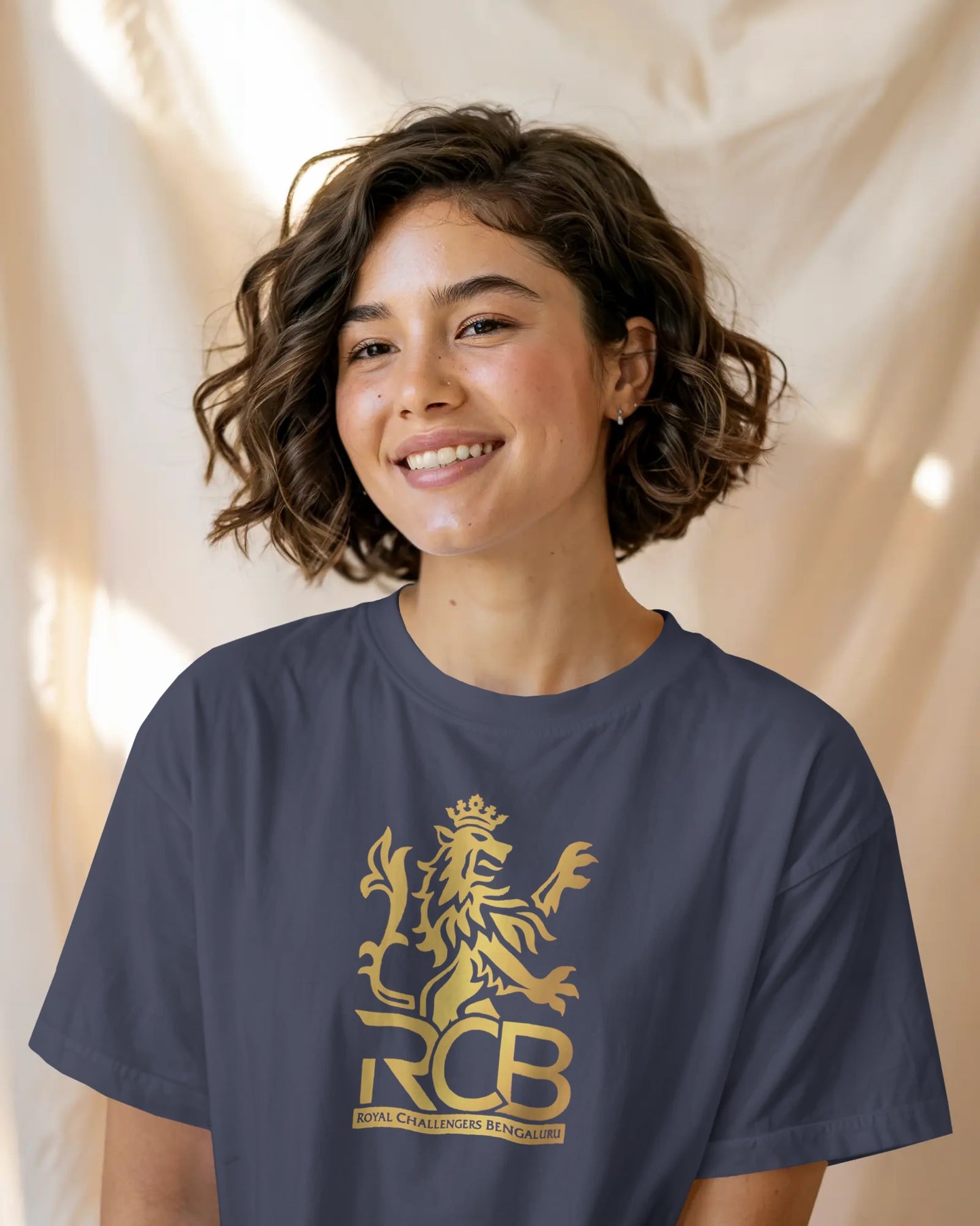 RCB Fan T-Shirt – Royal Challengers Bangalore Official-Inspired Unisex Cotton T-Shirt | For True RCB Cricket Fans