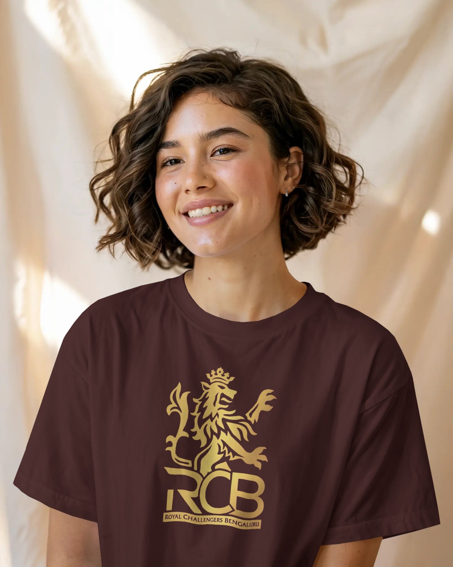 RCB Fan T-Shirt – Royal Challengers Bangalore Official-Inspired Unisex Cotton T-Shirt | For True RCB Cricket Fans