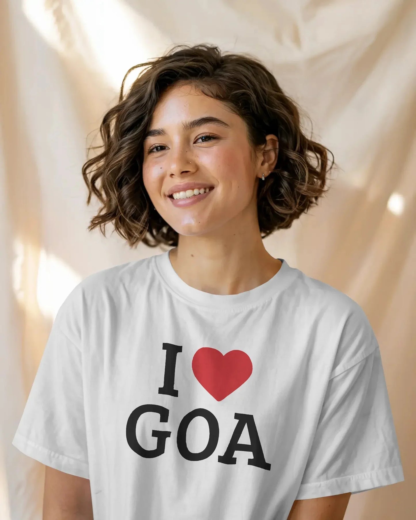 I Love Goa T-Shirt – Travel Lover Graphic Unisex Cotton Tee | Classic Casual Wear - House of ViDi