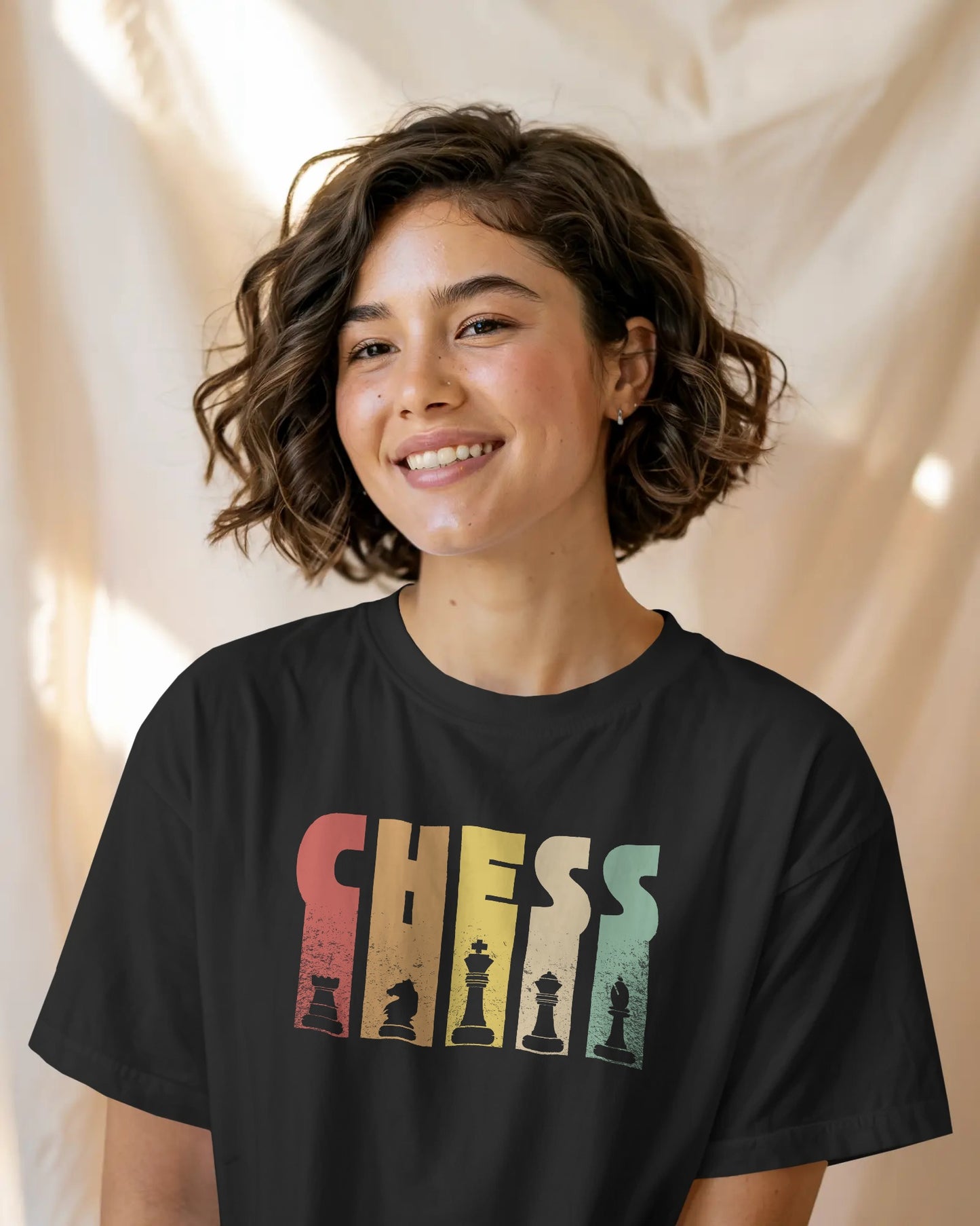 Retro Chess Classic T-shirt | Vintage Chess Design Unisex Tee | House of ViDi