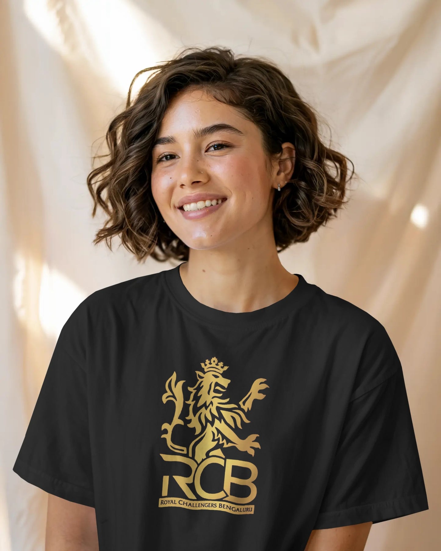 RCB Fan T-Shirt – Royal Challengers Bangalore Official-Inspired Unisex Cotton T-Shirt | For True RCB Cricket Fans