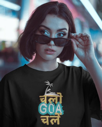 Chalo Goa Chale – Unisex Travel T-shirt