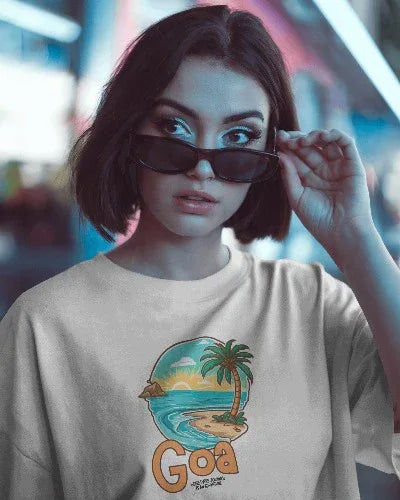 Beach Mode On – Goa Graphic Unisex T-Shirt - House of ViDi