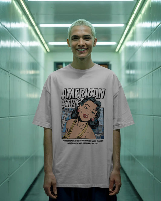 American Style Oversized T-shirt