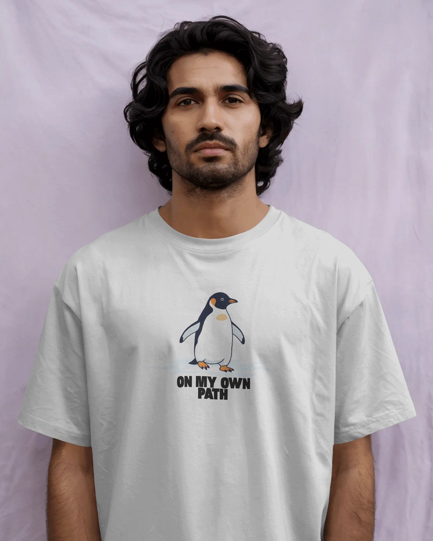 Nihilist Penguin T-Shirt – Viral Penguin Meme Unisex Cotton Tee | Existential Humor Graphic T-Shirt