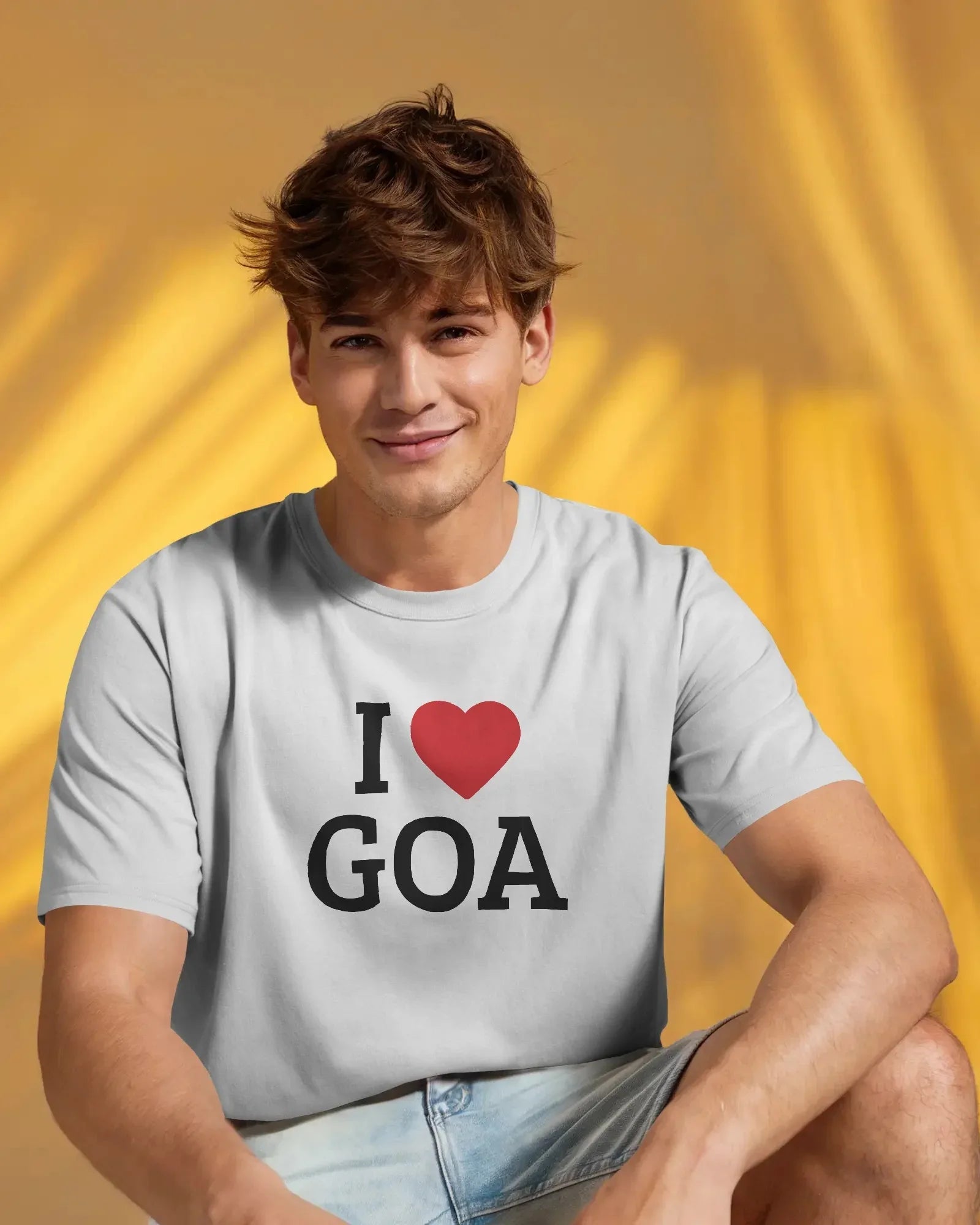 I Love Goa T-Shirt – Travel Lover Graphic Unisex Cotton Tee | Classic Casual Wear - House of ViDi
